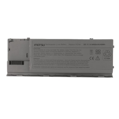 Bateria Mitsu do Dell Latitude D620 (4400mAh)-27556