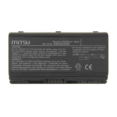 bateria mitsu Toshiba L40 - 14.4v (2200mAh)-29456
