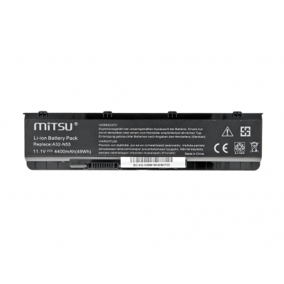 Bateria Mitsu do Asus N45, N55, N75-30576