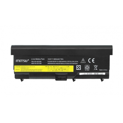 Bateria Mitsu do Lenovo E40, E50, SL410, SL510 (6600mah)-32495