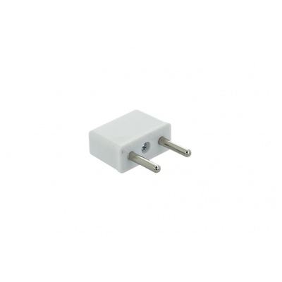 adapter / przejściówka z wtyku USA na PL (biała)-33601