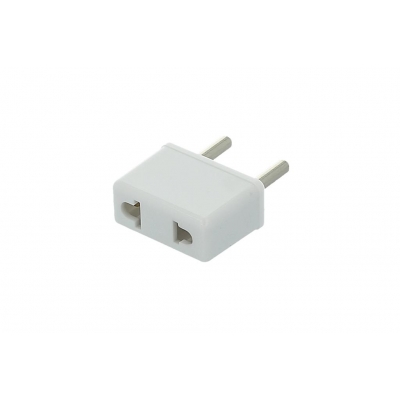 adapter / przejściówka z wtyku USA na PL (biała)-33603