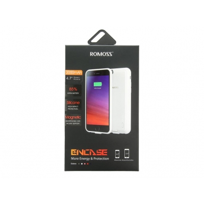 bateria dodatkowa ROMOSS PowerBank EnCase white - Apple iPhone 6, 6S-34754