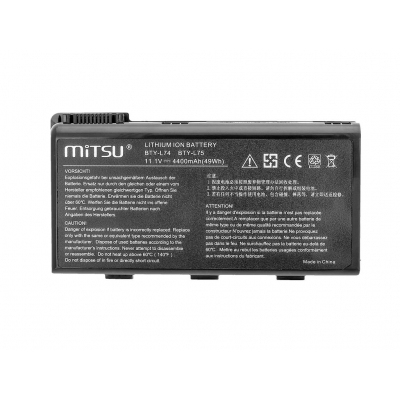 bateria mitsu MSI CR500, CR620-35009