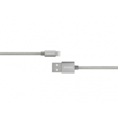 kabel ROMOSS do Apple iPad, iPhone - lightning (ładowanie, komunikacja) - gray / szary-35125