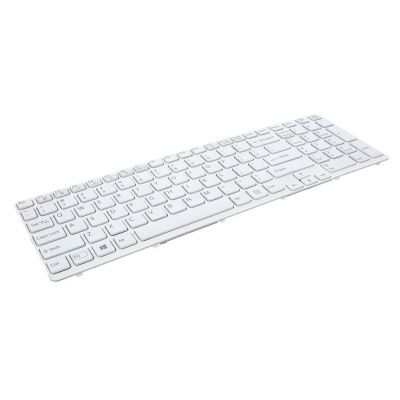 klawiatura laptopa do Sony Vaio SVE15 (numeryczna) - biała-35224