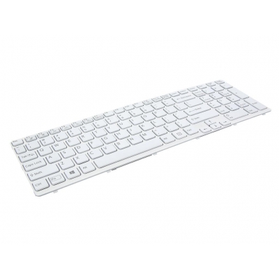 klawiatura laptopa do Sony Vaio SVE15 (numeryczna) - biała-35225