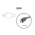 ładowarka / zasilacz  mitsu 45W USB type C USB-C (5V2A, 9V2A, 12V2A, 15V3A, 20V2.25A)-35733