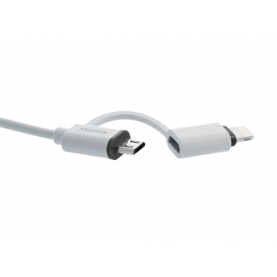 kabel ROMOSS - 2w1 Lightning   Micro USB (ładowanie, komunikacja)-36118