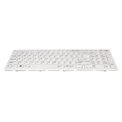 klawiatura laptopa do Sony Vaio SVE15 (numeryczna) - biała - ramka 2-36314
