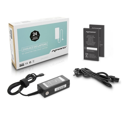 ładowarka / zasilacz  movano 45W USB type C USB-C (black)-39724